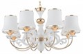 Подвесная люстра Arte Milano Florentia-1097 301097/8 Wh/Gd - фото 4934668