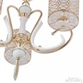 Подвесная люстра Arte Milano Florentia-1237 301237/3 Wh/Gd - фото 4934693