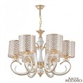 Подвесная люстра Arte Milano Florentia-1237 301237/6 Wh/Gd - фото 4934700