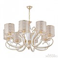Подвесная люстра Arte Milano Florentia-1237 301237/8 Wh/Gd - фото 4934714