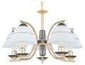 Подвесная люстра Arte Milano Florentia-1240 301240/5 Bk/Gd - фото 4934719