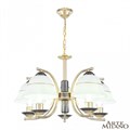 Подвесная люстра Arte Milano Florentia-1240 301240/5 Bk/Gd - фото 4934720