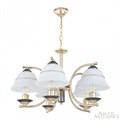 Подвесная люстра Arte Milano Florentia-1240 301240/5 Bk/Gd - фото 4934721