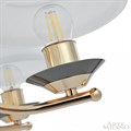 Подвесная люстра Arte Milano Florentia-1240 301240/6 Bk/Gd - фото 4934733