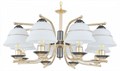 Подвесная люстра Arte Milano Florentia-1240 301240/8 Bk/Gd - фото 4934739