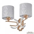 Бра Arte Milano Florentia-2097 302097/2W Wh/Gd - фото 4934754