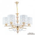 Подвесная люстра Arte Milano Florentia-2097 302097/6 Wh/Gd - фото 4934779
