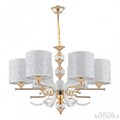 Подвесная люстра Arte Milano Florentia-2097 302097/6 Wh/Gd - фото 4934781