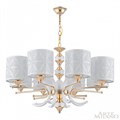 Подвесная люстра Arte Milano Florentia-2097 302097/8 Wh/Gd - фото 4934792