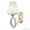 Бра Arte Milano Florentia-2387 302387/1W Wh/Gd - фото 4934805