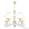 Подвесная люстра Arte Milano Florentia-2387 302387/5 Wh/Gd - фото 4934822