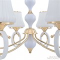 Подвесная люстра Arte Milano Florentia-2387 302387/6 Wh/Gd - фото 4934840