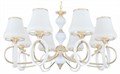 Подвесная люстра Arte Milano Florentia-2387 302387/8 Wh/Gd - фото 4934841