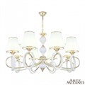 Подвесная люстра Arte Milano Florentia-2387 302387/8 Wh/Gd - фото 4934842