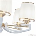 Подвесная люстра Arte Milano Florentia-2457 302457/8 Wh/Gd - фото 4934859