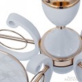 Подвесная люстра Arte Milano Florentia-3097 303097/5 Wh/Gd - фото 4934873