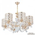 Подвесная люстра Arte Milano Florentia-3097 303097/6 Wh/Gd - фото 4934880