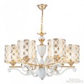 Подвесная люстра Arte Milano Florentia-3097 303097/6 Wh/Gd - фото 4934882