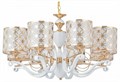 Подвесная люстра Arte Milano Florentia-3097 303097/8 Wh/Gd - фото 4934889
