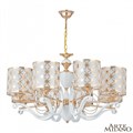 Подвесная люстра Arte Milano Florentia-3097 303097/8 Wh/Gd - фото 4934890