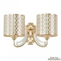 Бра Arte Milano Florentia-3387 303387/2W Wh/Gd - фото 4934911
