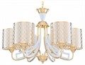 Подвесная люстра Arte Milano Florentia-3387 303387/6 Wh/Gd - фото 4934938