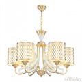 Подвесная люстра Arte Milano Florentia-3387 303387/6 Wh/Gd - фото 4934941
