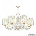 Подвесная люстра Arte Milano Florentia-3387 303387/8 Wh/Gd - фото 4934950