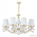 Подвесная люстра Arte Milano Florentia-3987 303987/8 Wh/Gd - фото 4934966