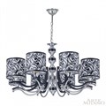 Подвесная люстра Arte Milano Florentia-4957 304957/8 Bk/Ni - фото 4935015