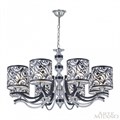 Подвесная люстра Arte Milano Florentia-4957 304957/8 Bk/Ni - фото 4935016