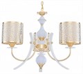 Подвесная люстра Arte Milano Florentia-6067 306067/3 Wh/Gd - фото 4935033