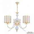 Подвесная люстра Arte Milano Florentia-6067 306067/3 Wh/Gd - фото 4935034