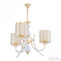 Подвесная люстра Arte Milano Florentia-6067 306067/3 Wh/Gd - фото 4935035