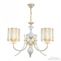 Подвесная люстра Arte Milano Florentia-6067 306067/3 Wh/Gd - фото 4935036
