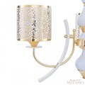 Подвесная люстра Arte Milano Florentia-6067 306067/3 Wh/Gd - фото 4935039