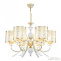 Подвесная люстра Arte Milano Florentia-6067 306067/6 Wh/Gd - фото 4935056