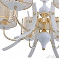 Подвесная люстра Arte Milano Florentia-6067 306067/6 Wh/Gd - фото 4935062