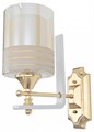 Бра Arte Milano Florentia-6087 306087/1W Wh/Gd - фото 4935072