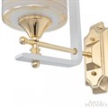 Бра Arte Milano Florentia-6087 306087/1W Wh/Gd - фото 4935076