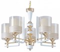 Подвесная люстра Arte Milano Florentia-6087 306087/5 Wh/Gd - фото 4935086