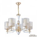 Подвесная люстра Arte Milano Florentia-6087 306087/5 Wh/Gd - фото 4935087