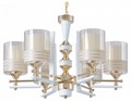 Подвесная люстра Arte Milano Florentia-6087 306087/6 Wh/Gd - фото 4935095