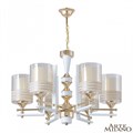 Подвесная люстра Arte Milano Florentia-6087 306087/6 Wh/Gd - фото 4935096