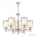 Подвесная люстра Arte Milano Florentia-6087 306087/6 Wh/Gd - фото 4935097