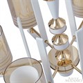 Подвесная люстра Arte Milano Florentia-6087 306087/6 Wh/Gd - фото 4935099