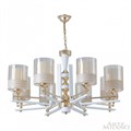 Подвесная люстра Arte Milano Florentia-6087 306087/8 Wh/Gd - фото 4935109
