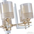 Подвесная люстра Arte Milano Florentia-6087 306087/8 Wh/Gd - фото 4935112