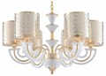 Подвесная люстра Arte Milano Florentia-8857 308857/6 Wh/Gd - фото 4935185