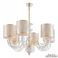 Подвесная люстра Arte Milano Florentia-8857 308857/6 Wh/Gd - фото 4935186